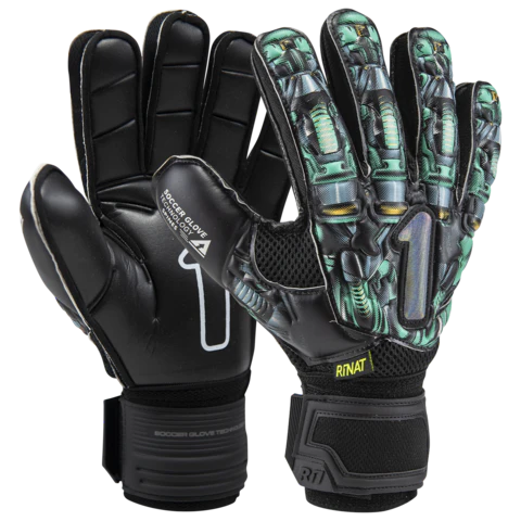 Rinat GS Asimetrik Bonik Spines Goalkeeper Gloves Green