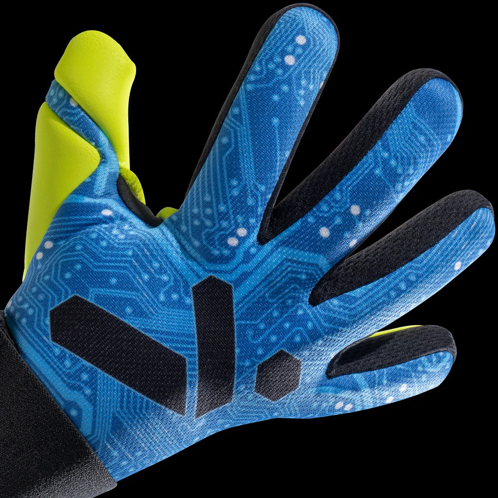 Storelli Challenger Youth Goalkeeper Gloves Blue/Yellow