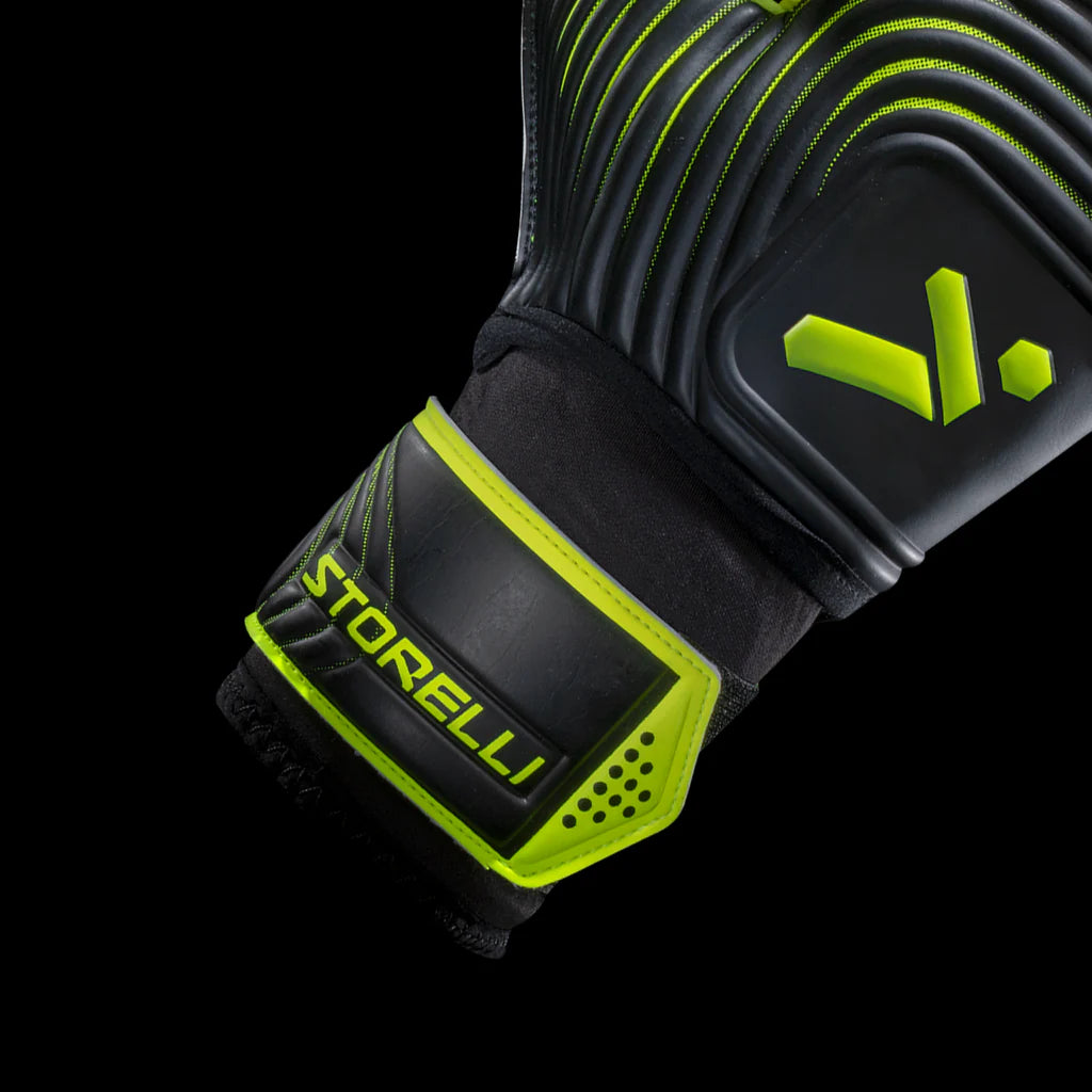 Storelli Silencer Sly Goalkeeper Gloves Black/Green