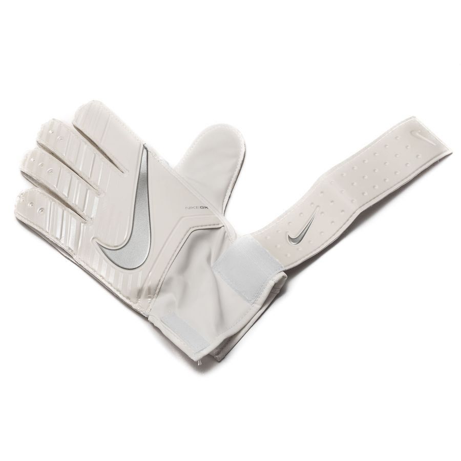 Nike Match Goalkeeper Gloves White/Chrome