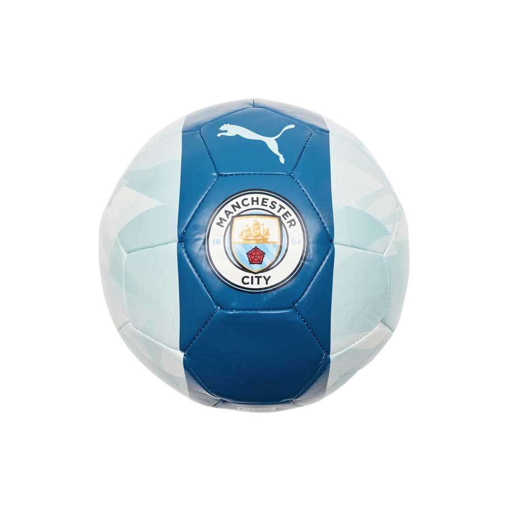 Balón de fútbol PUMA Manchester City FTBLCORE en azul cielo/azul lago