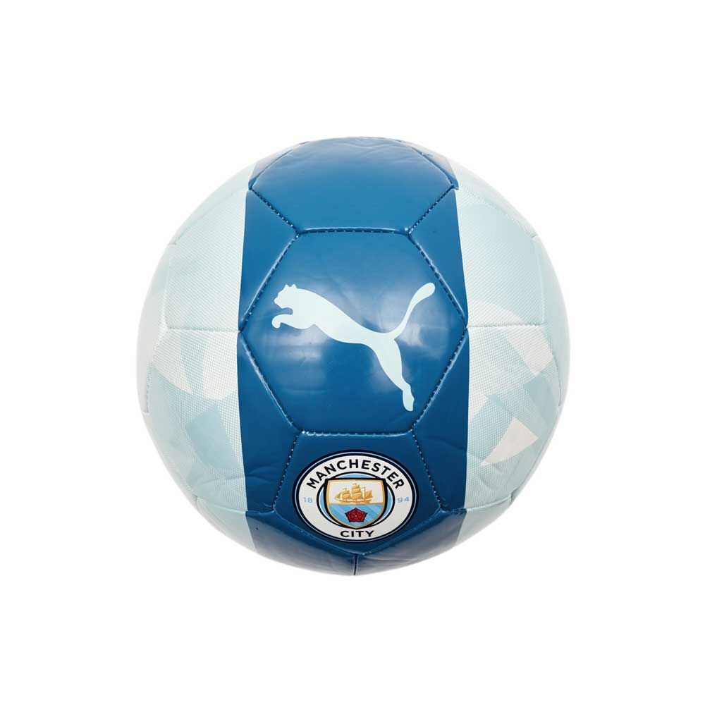 Balón de fútbol PUMA Manchester City FTBLCORE en azul cielo/azul lago