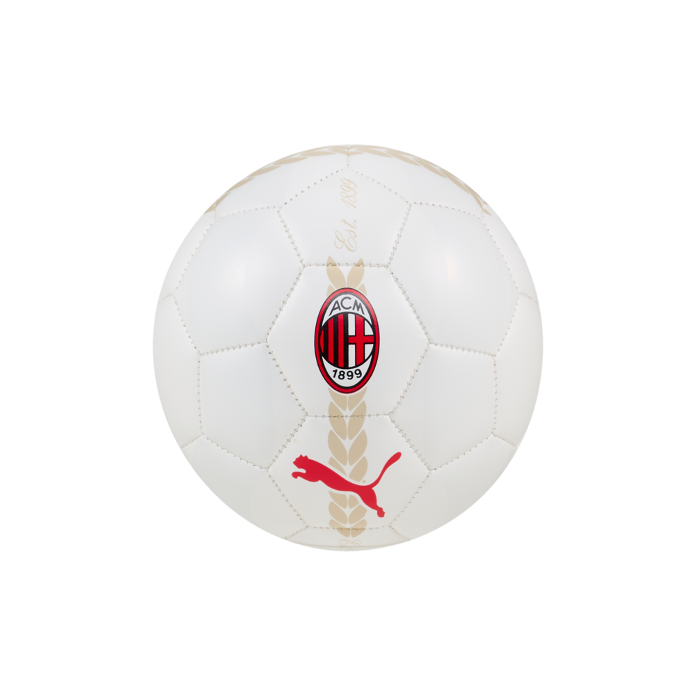 Balón de prepartido PUMA AC Milan en miniatura blanco