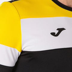 Joma Crew IV Jersey Black/Yellow