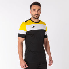 Joma Crew IV Jersey Black/Yellow