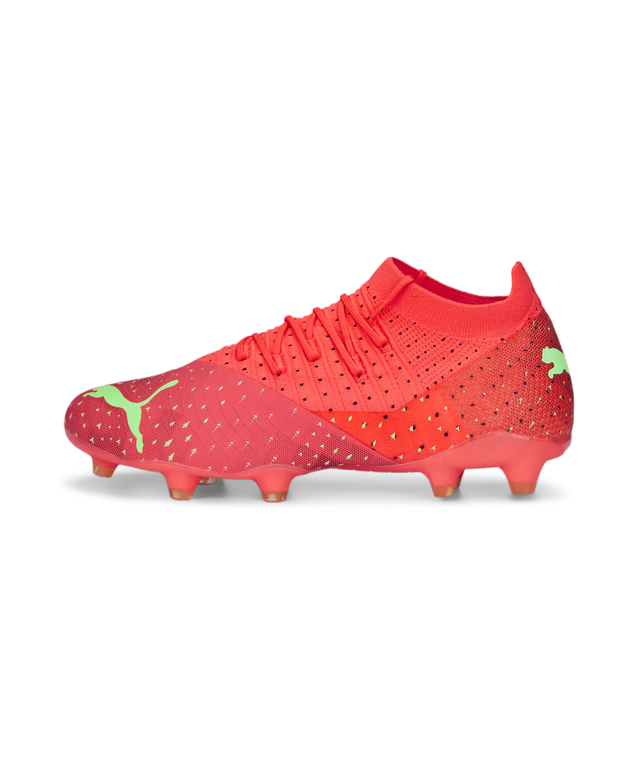 PUMA Future Z 3.4 FG/AG Football Boots Fiery Coral/Black/Salmon