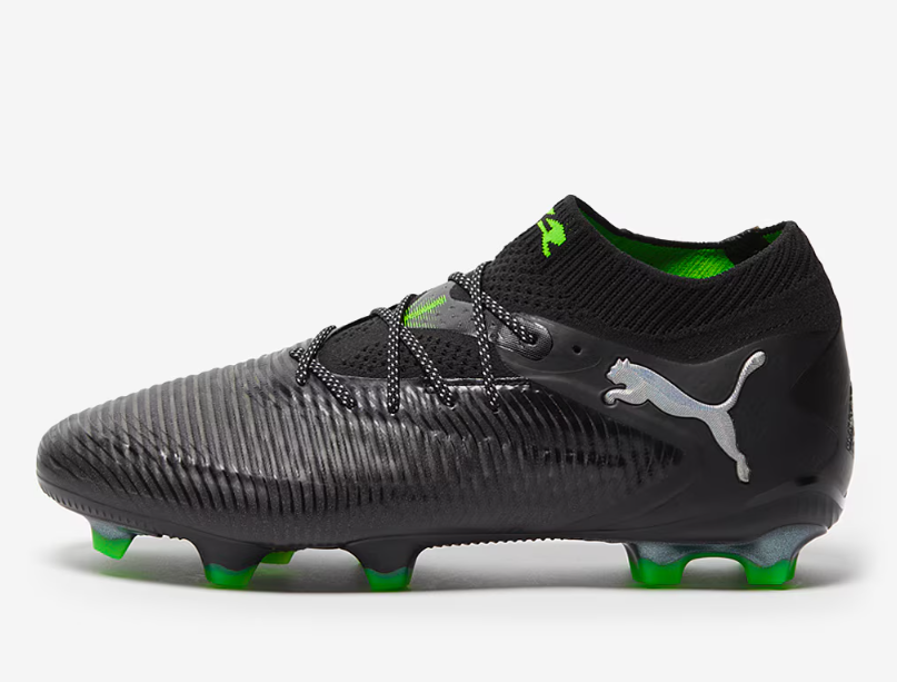 PUMA Future 8 Ultimate FG - Botas de fútbol para terreno firme, color negro