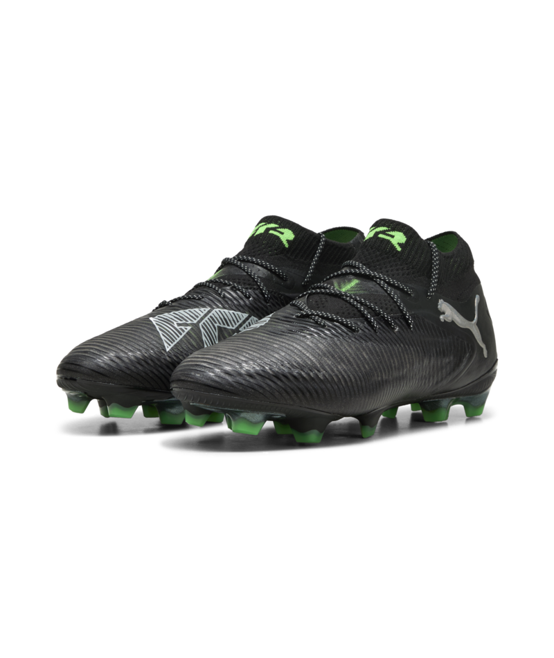 PUMA Future 8 Ultimate FG - Botas de fútbol para terreno firme, color negro