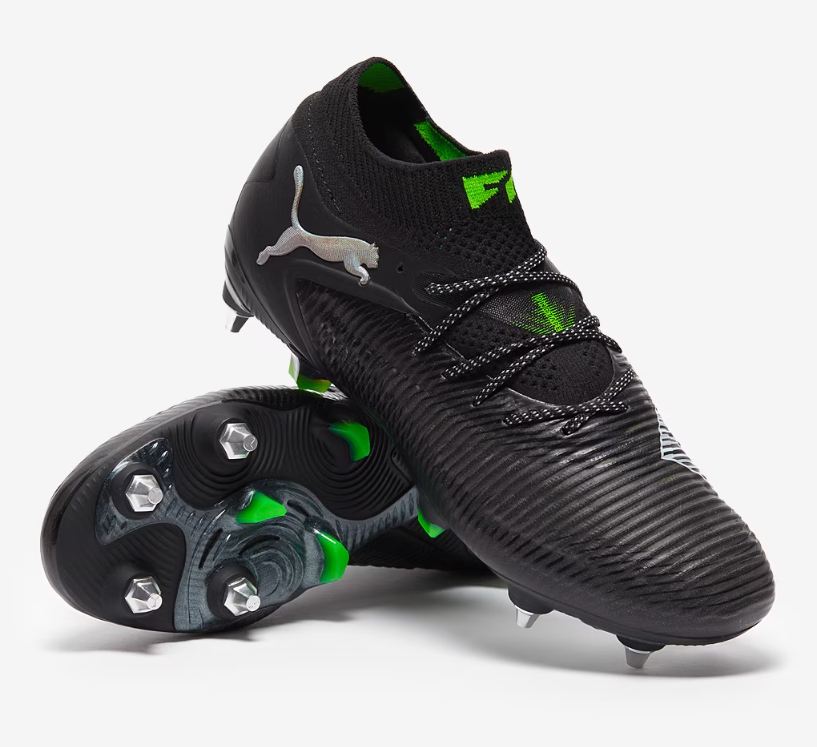 PUMA Future 8 Ultimate Mxsg FG - Botas de fútbol para terreno firme, color negro