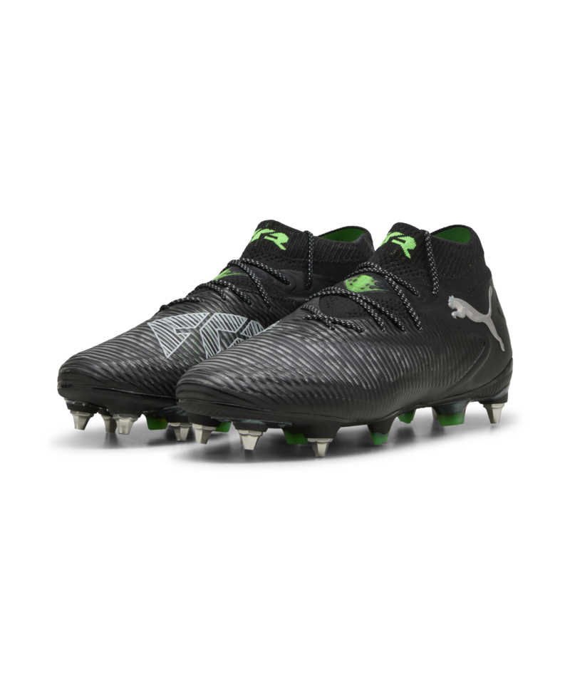 PUMA Future 8 Ultimate Mxsg FG - Botas de fútbol para terreno firme, color negro