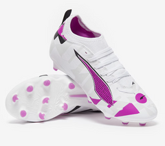 PUMA Ultra 5 Match Forever FG/AG JR Blanco