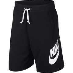 Nike Sportswear Alumni Men's Terry Shorts Black/White