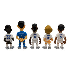 Pack de 5 juguetes Banbo REAL MADRID: Courtois, Vinicious, Camavinga, Modric y Bellingham