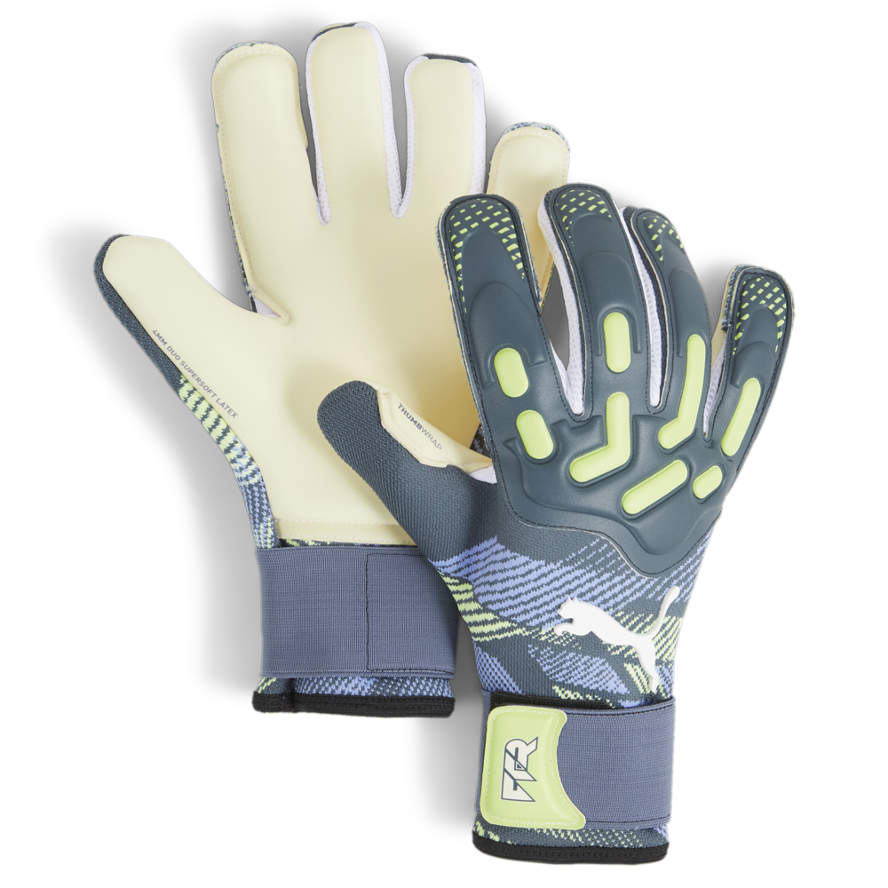 Guantes de portero híbridos Puma Future Pro en color gris