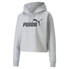 Puma Ess Cropped Logo Hoodie FL B