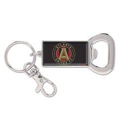 Llavero con abrebotellas rectangular WinCraft Atlanta United FC