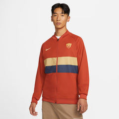 Chaqueta de fútbol con cremallera completa Pumas de Nike para hombre