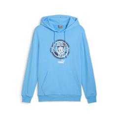 Sudadera con capucha PUMA Manchester City Ftblculture Team Ligh Blue