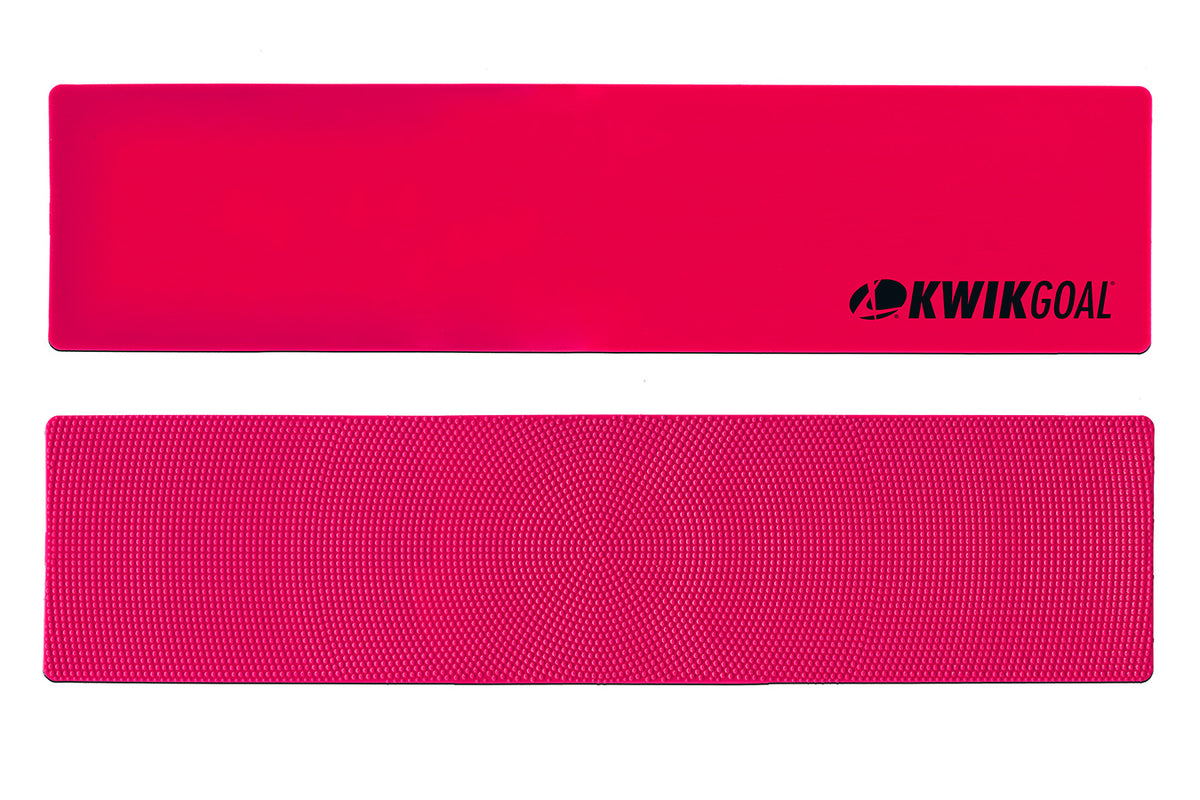 Kwik Goal Flat Rectangle Marker Red