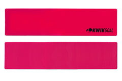 Marcador rectangular plano Kwik Goal rojo