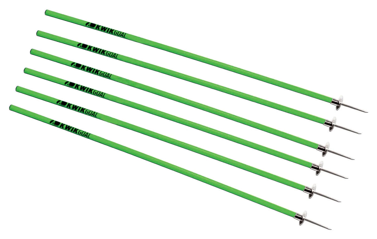 Kwik Goal Coaching Sticks Green