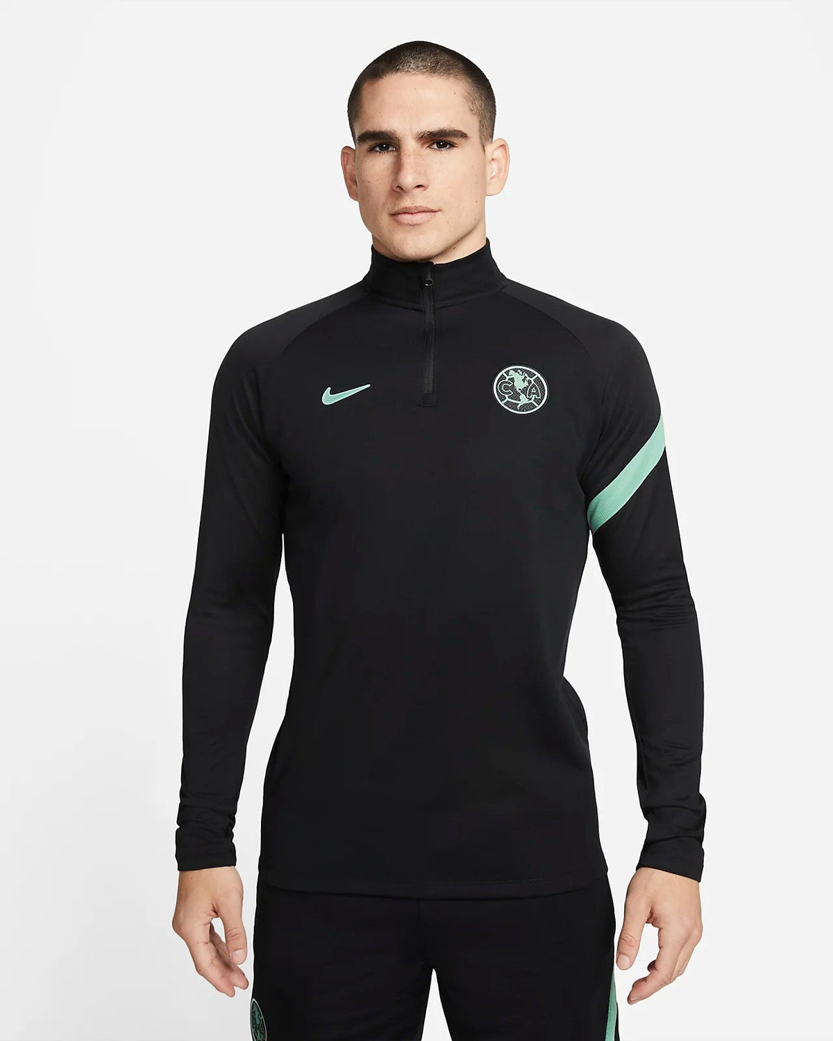 Nike America Academy Pro Long Sleeve Drill Top Black