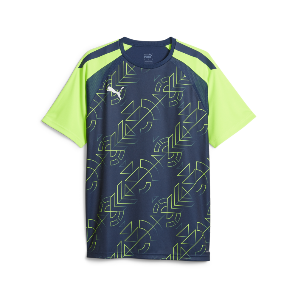 PUMA TeamLIGA Graphic Jersey Persian Blue Pro Green