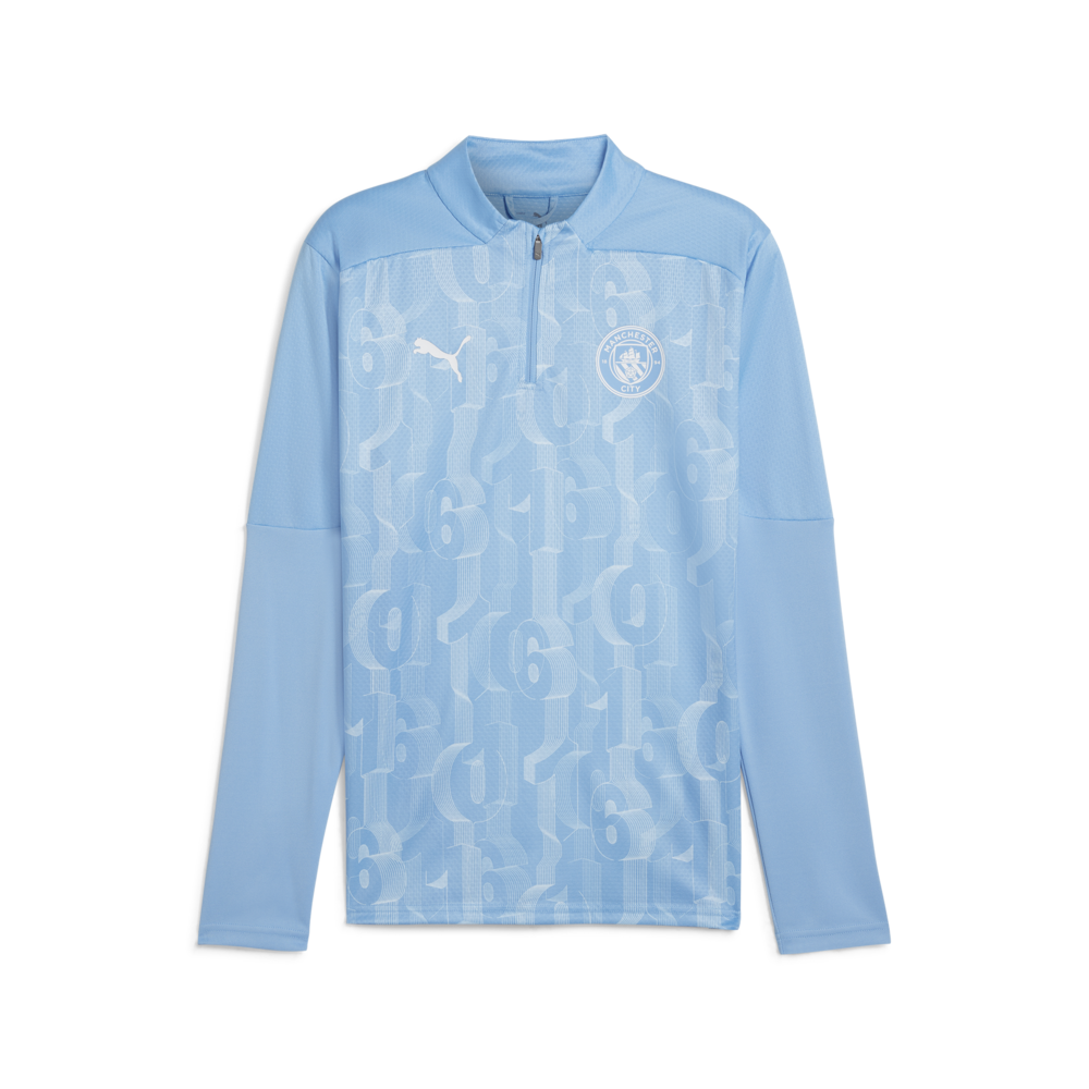 PUMA Manchester City Prematch 1/4 Zip Top