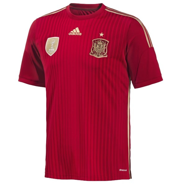 adidas Spain Home Jersey 13/14 Red