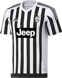 adidas Juve Home Jersey Youth 15 White/B