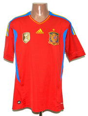 adidas Kids Spain Home Jersey 10/11 Red