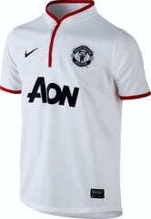 Nike MANU Boys Away Jersey 2012 Whit