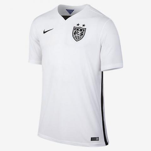 Nike Usa Home Stad Jersey Youth 15 Whi