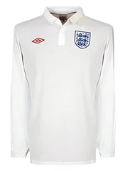 Umbro England Home Long Sleeve Jersey 2010/2011 White