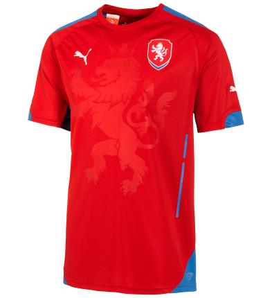 Puma Czech Republic Home Jersey 14 R