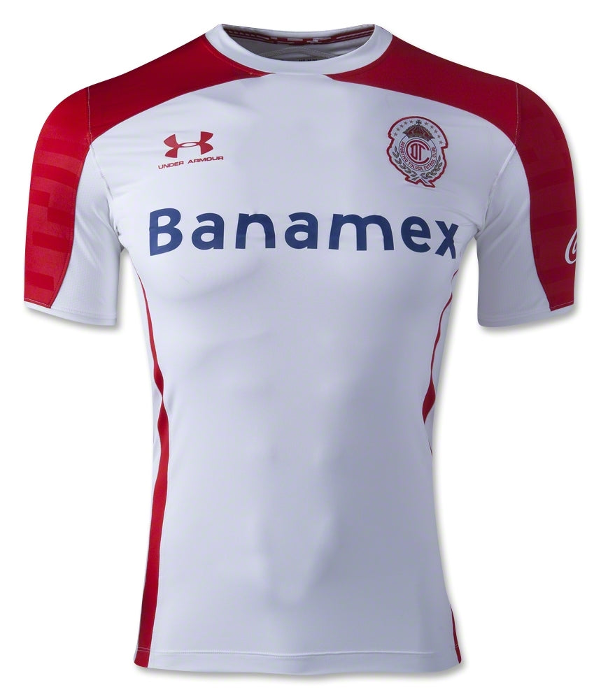 Under Armour Toluca Away Jersey 14 White/Re