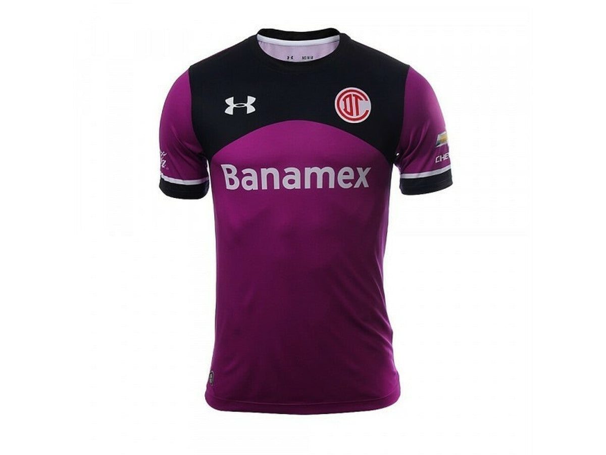 Under Armour Toluca 2015/2016 Official Third Goal Keeper Jersey