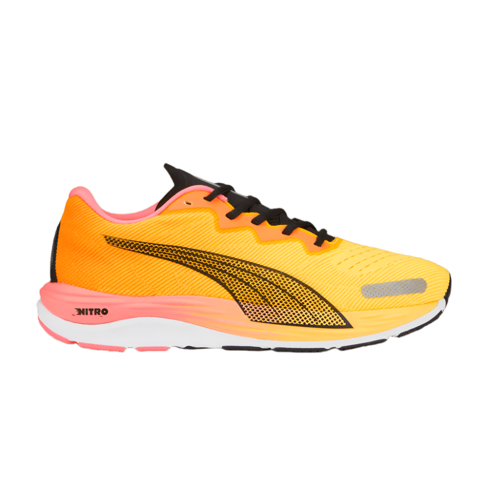 PUMA Velocity NITRO 2 Running Shoes Sun Stream/Sunset Glow