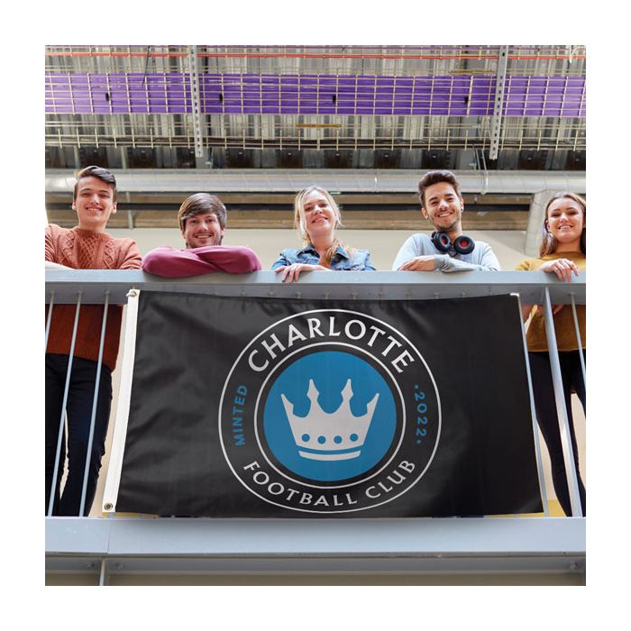 WinCraft Charlotte FC Deluxe 3'x5' Flag