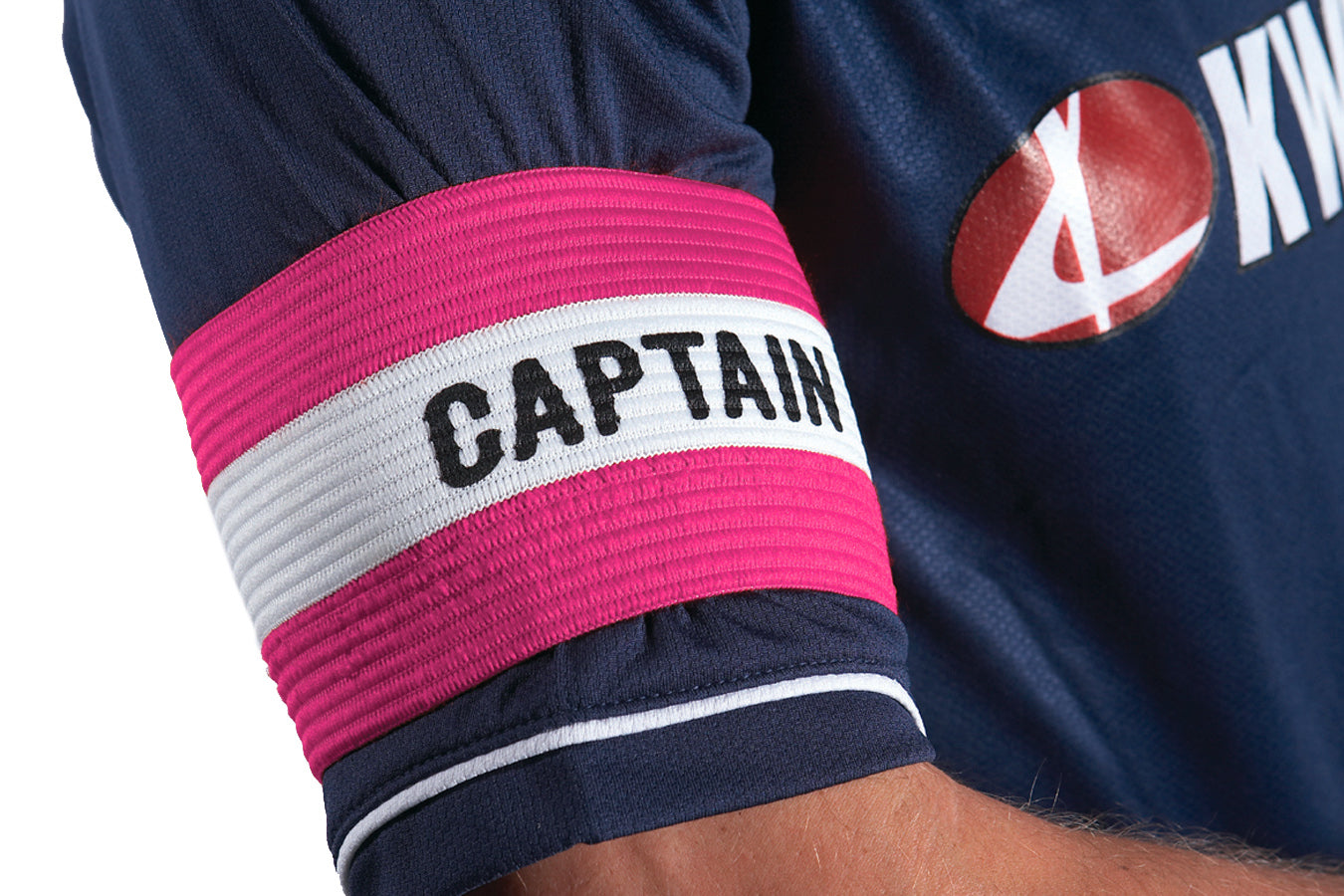 Kwik Goal Captain Arm Band - Adult & Youth Variants in Multiple Colors