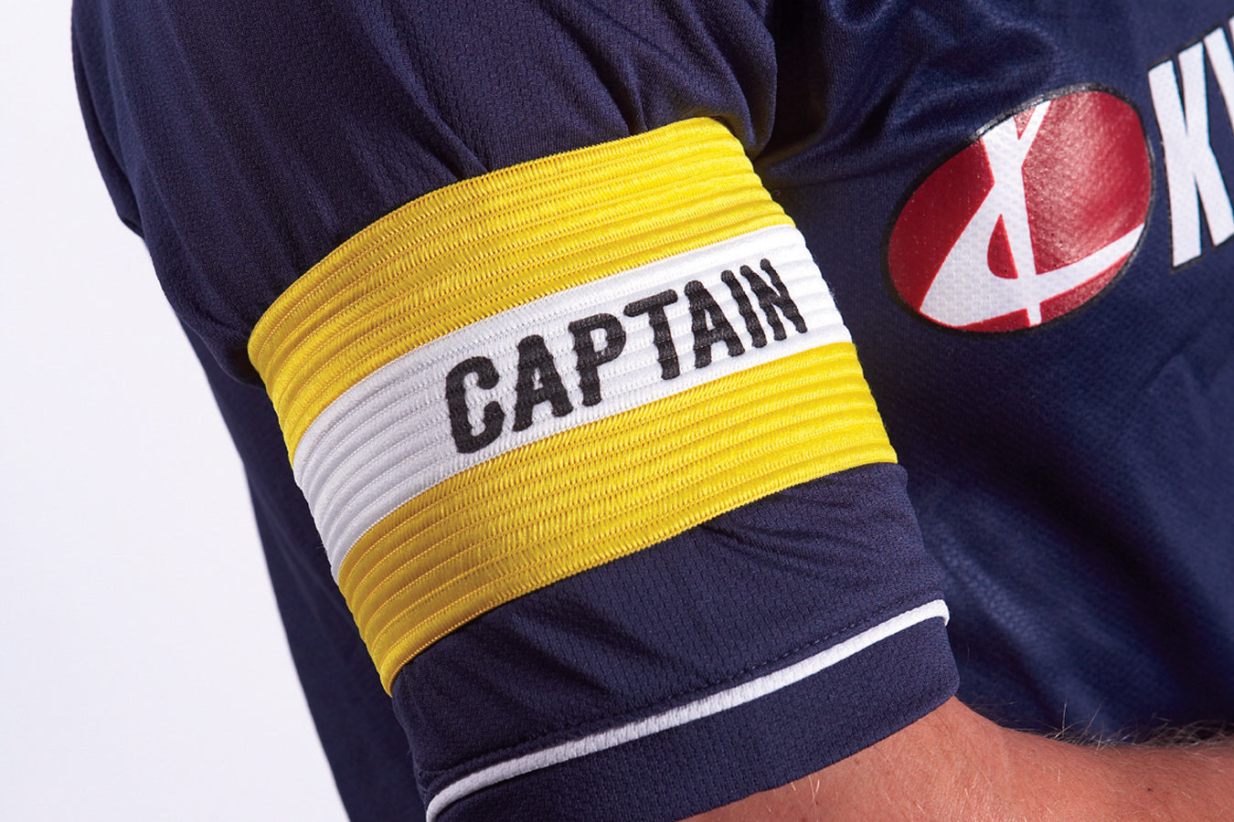 Kwik Goal Captain Arm Band - Adult & Youth Variants in Multiple Colors