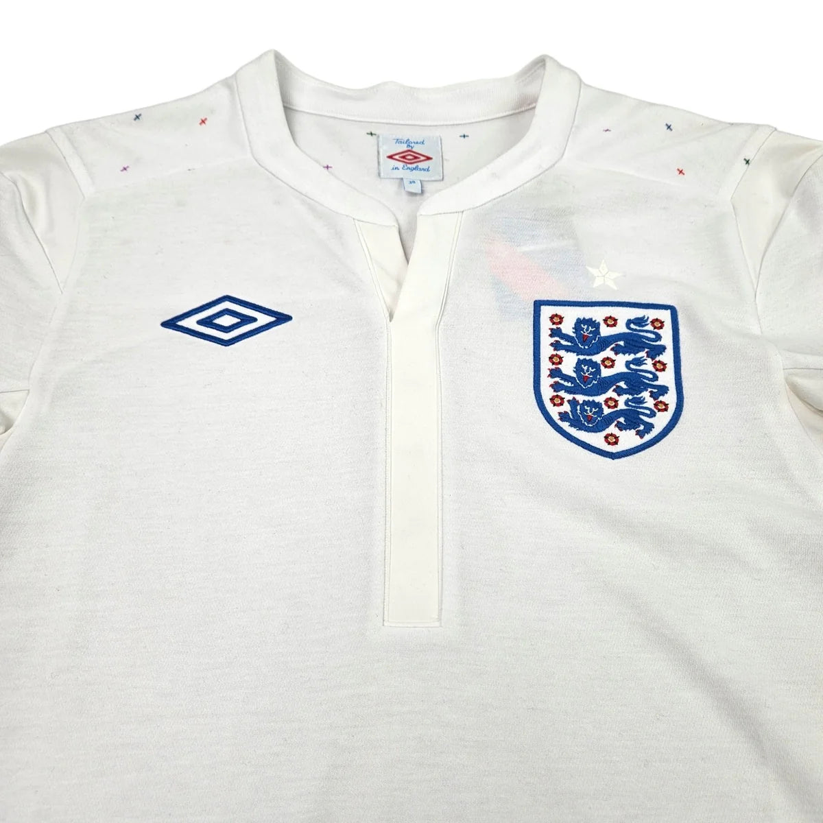 Umbro England Home Jersey 2010 White