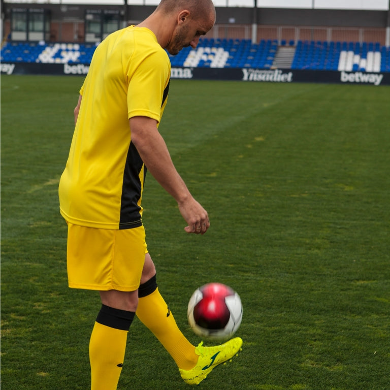 Camiseta Joma Pisa 11 Negro/Blanco