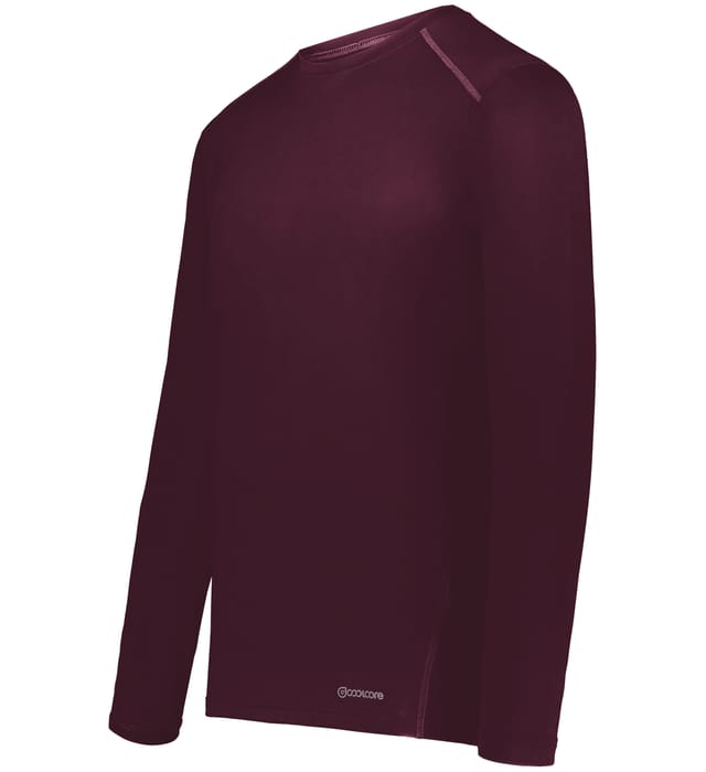 Holloway Essential Long Sleeve Tee Powered By CoolCore