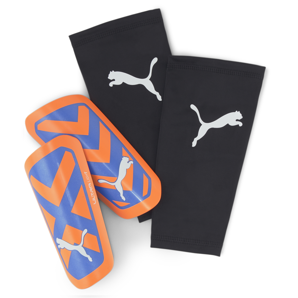 PUMA Ultra Light Sleeve Shin Guards Orange