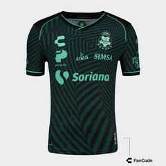 Charly Santos Away Jersey 24 A Green/W