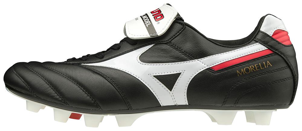 Mizuno Morelia II Made in Japan FG Firm Ground Black/White