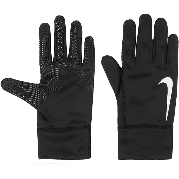 Guantes Nike Base Layer para mujer, color negro