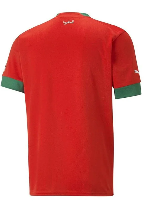 Puma Men's Morocco Home Jersey Replica 25 Red