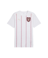 PUMA Manchester City Prematch SS Jersey White